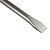 Flat chisel H21 with recess, Ø19x65 / 24x460