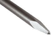 Bull point H21 with recess, Ø19x65 / 380
