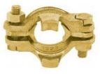 Two part hose clamp ¾" - 19mm with safety claws